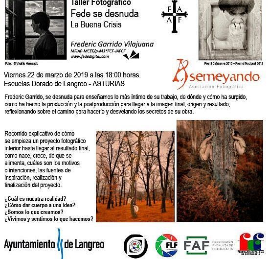 Taller Fede se desnuda/ La buena crisis