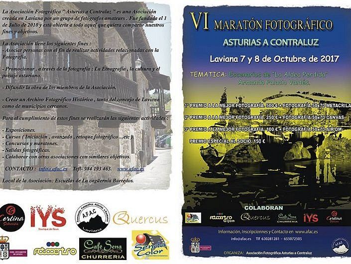 VI – Maratón Fotográfico Asturias a Contraluz 2017